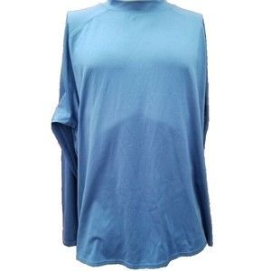 Blue BCG NWOT Size 2XL Long Sleeve Athletic Shirt Compression Moisture Wicking